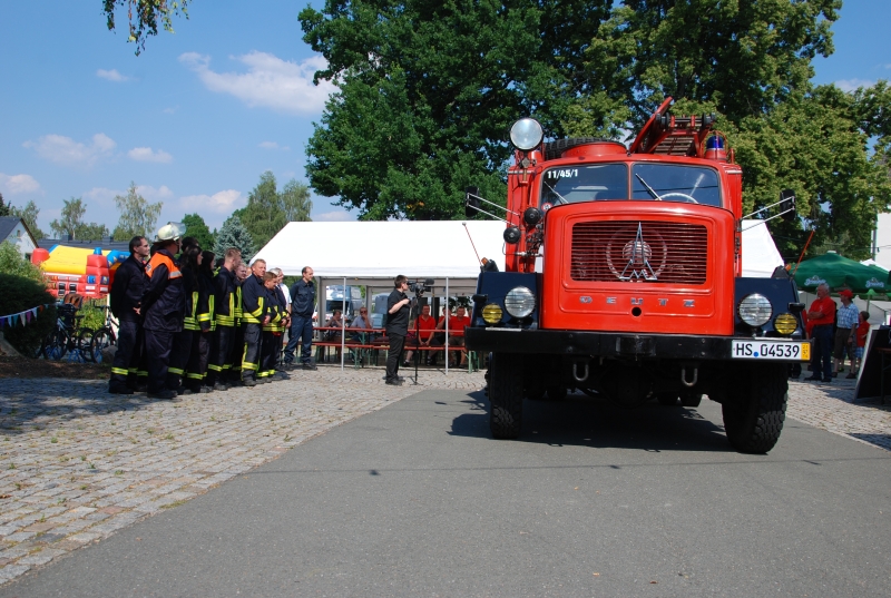 Team der Feuerwehr Niederfrohna