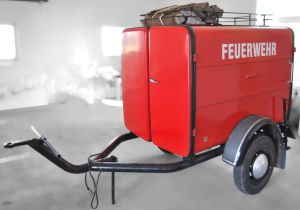 Schlauchanhänger der Feuerwehr Niederfrohna